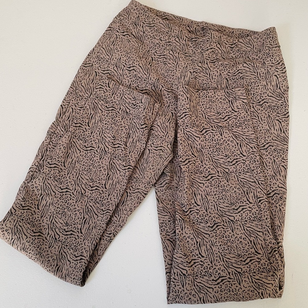 Animal print pants
